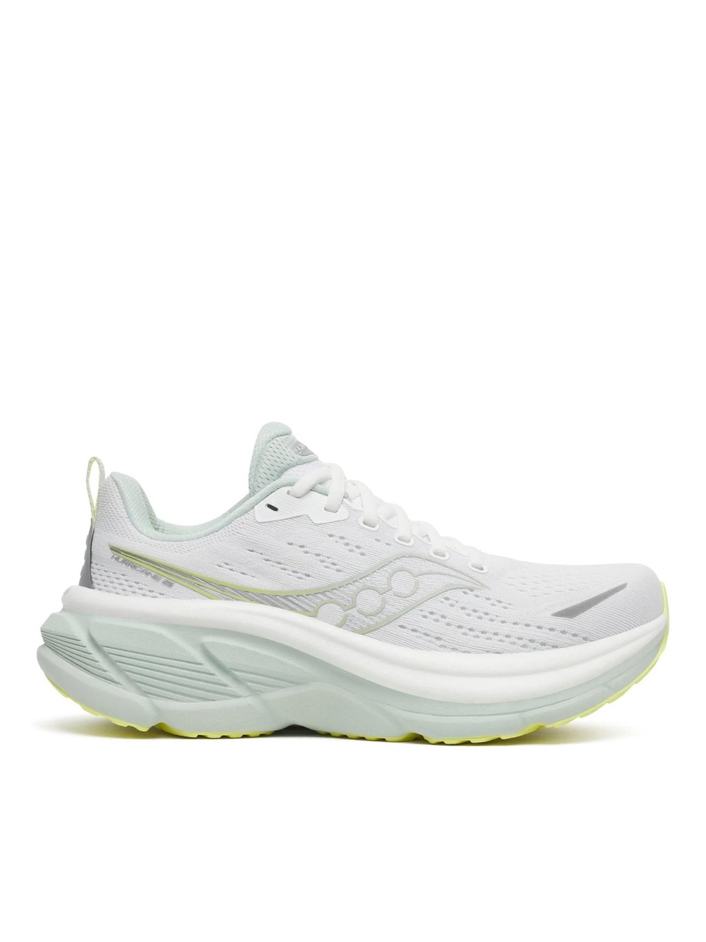 Saucony Women's 8.5 White & Mist HURRICANE 25